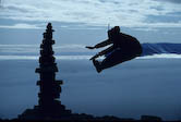 Inukshuk Leap, Thule Greenland