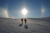 Sundogs- Pingualuit Crater, Quebec