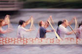 Dragon Boaters False Creek B.C Canada