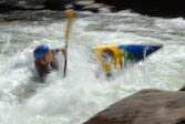 Gull River kayak course Ontario Canada 
