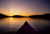 Canoe Bow- Gatineau River Quebec Canada