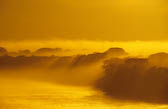 Tambopata river at sunrise- Peru